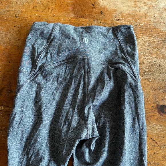 Grey Lululemon Leggings - Picture 4 of 5